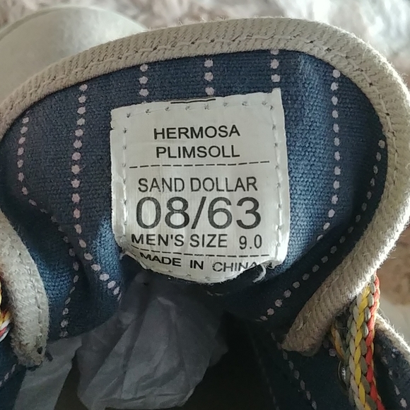 Seavees mens casual canvas sneakers size 9 - Picture 8 of 10